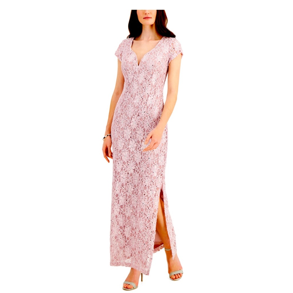 Embellished Lace Dress